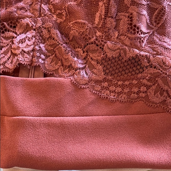 NWT Mauve Sexy Lace Mini Dress - Picture 7 of 7